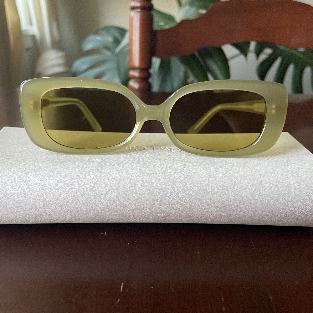 Velvet Canyon Zou Bisou Green Sunglasses